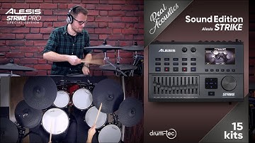 Alesis Strike Real Acoustics Sound Edition: Custom kits download by drum-tec