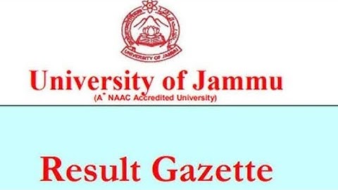 Jammu University result 6th semester 3 year course ka | revaluation form kese bare | fees kitni hai