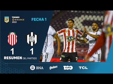 #TorneoBinance | Fecha 1 | resumen de Barracas Central - Central Córdoba