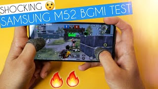 Samsung Galaxy M52 5G BGMI (PUBG) Test - Heating, Lag, Frame drops Full Gaming Review! ?