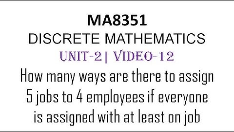 MA8551| DISCRETE MATHEMATICS| UNIT-2| VIDEO-12| PERMUTATIONS AND COMBINATIONS| PROBLEM-3