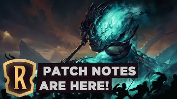 PATCH NOTES ARE HERE! | Legends of Runeterra Patch 0.9.0