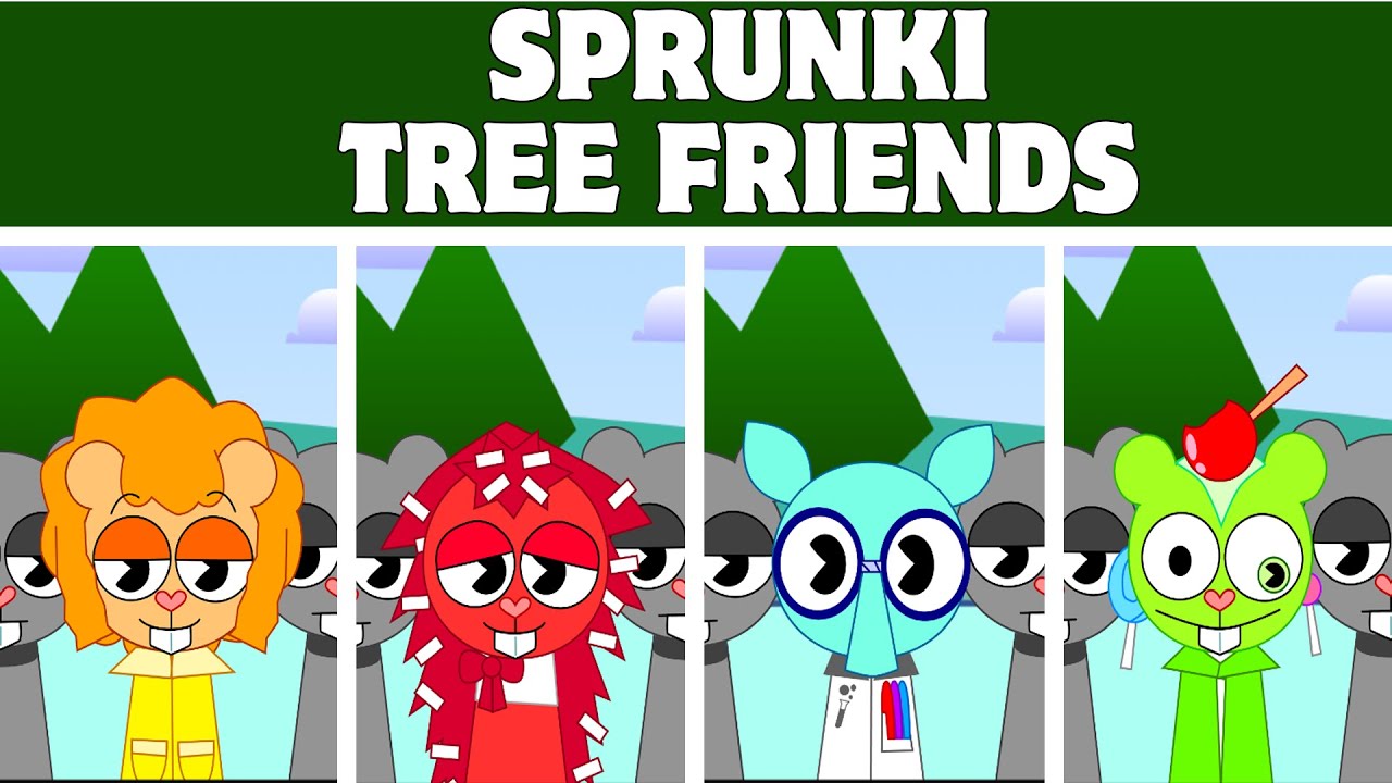NEW MOD INCREDIBOX Sprunky Tree Friends Re Nature - YouTube