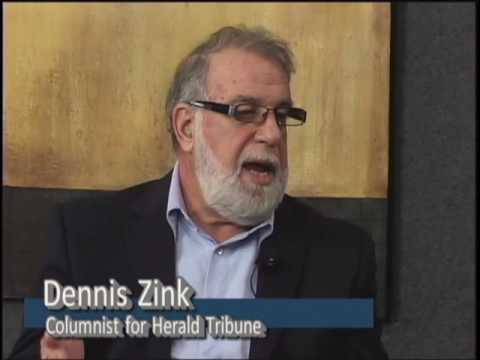 Dennis Zink with the Herald Tribune #1608