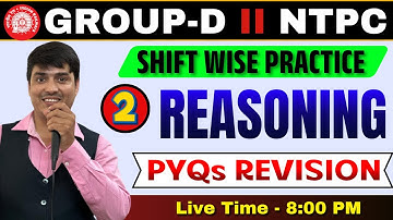 REASONING #reasoning || GROUP-D, NTPC EXAM 2025 || PYQs REVISION || SHORT TRICKS| GAURAV GIRIRAJ SIR