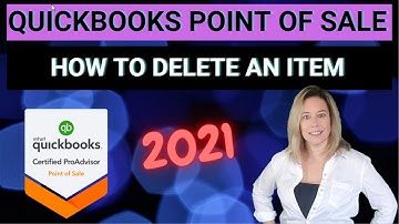 QuickBooks Point of Sale v19: How To Delete An Item | Step-by-Step Guide