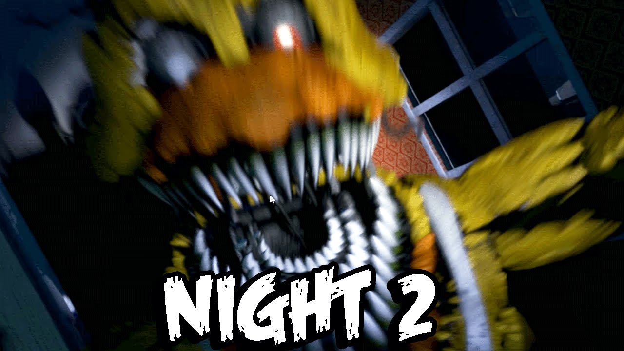 Five Nights at Freddy's 4 (NIGHT 1 & NIGHT 2) Gameplay Walkthrough