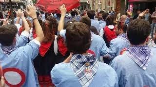 Charanga Ojayo Fiestas de Vitoria 2017 Lesaka Paseillo de ida a los Toros