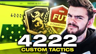 Best META 4222 Custom Tactics ELITE Division META - FIFA 22 Ultimate Team