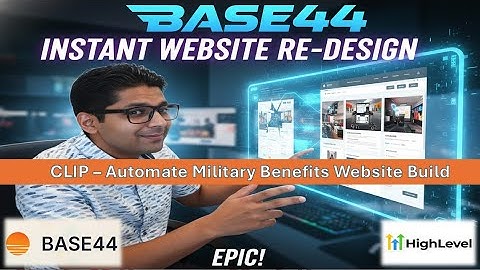 Automate Military Benefits Website with Base 44
