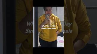 What I Eat in A Day | Simple Home Meals💯 #shorts #whatieatinaday #homefood