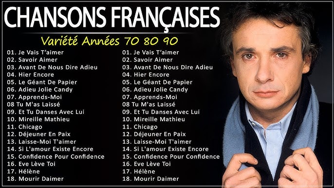 Chanson Francaise Année 80 - Les Plus Grands Succès Musique