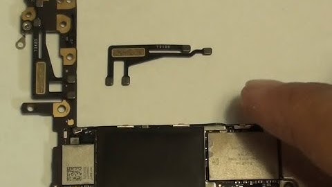 iPhone 6: How to Replace and Fix WIFI / GPS Antenna