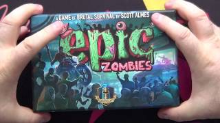 Unboxing #37 - Tiny Epic Zombies