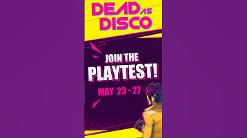 Dead as Disco - Join the Playtest #deadasdisco