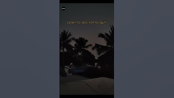 Learn to Rest, Not to Quit | Inspirational Quote Video #Motivation #Inspiration #NeverQuit