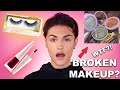 I RECEIVED DESTROYED MAKEUP?! PR Review (Fenty, Lime Crime, Tatti lashes etc.) | Indigotohell