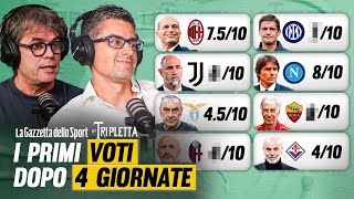Valutiamo le squadre di Serie A dopo 4 giornate! | La Tripletta