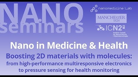 Boosting 2D materials with molecules (Prof. Paolo Samorì)
