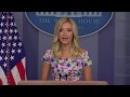 WATCH: White House Press Secretary Kayleigh McEnany briefs reporters