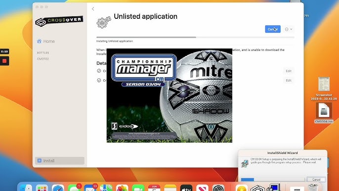 How Install Championship Manager 01/02 on Mac / Linux (CM0102