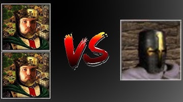 2 UDWIN VS COMMANDER | Stronghold Crusader Ai Battle | Custom Ai