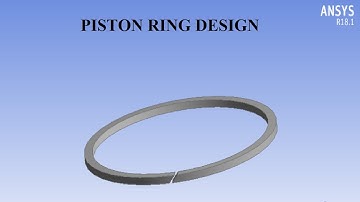 Piston Ring | Design | Design Modeler | ANSYS Workbench