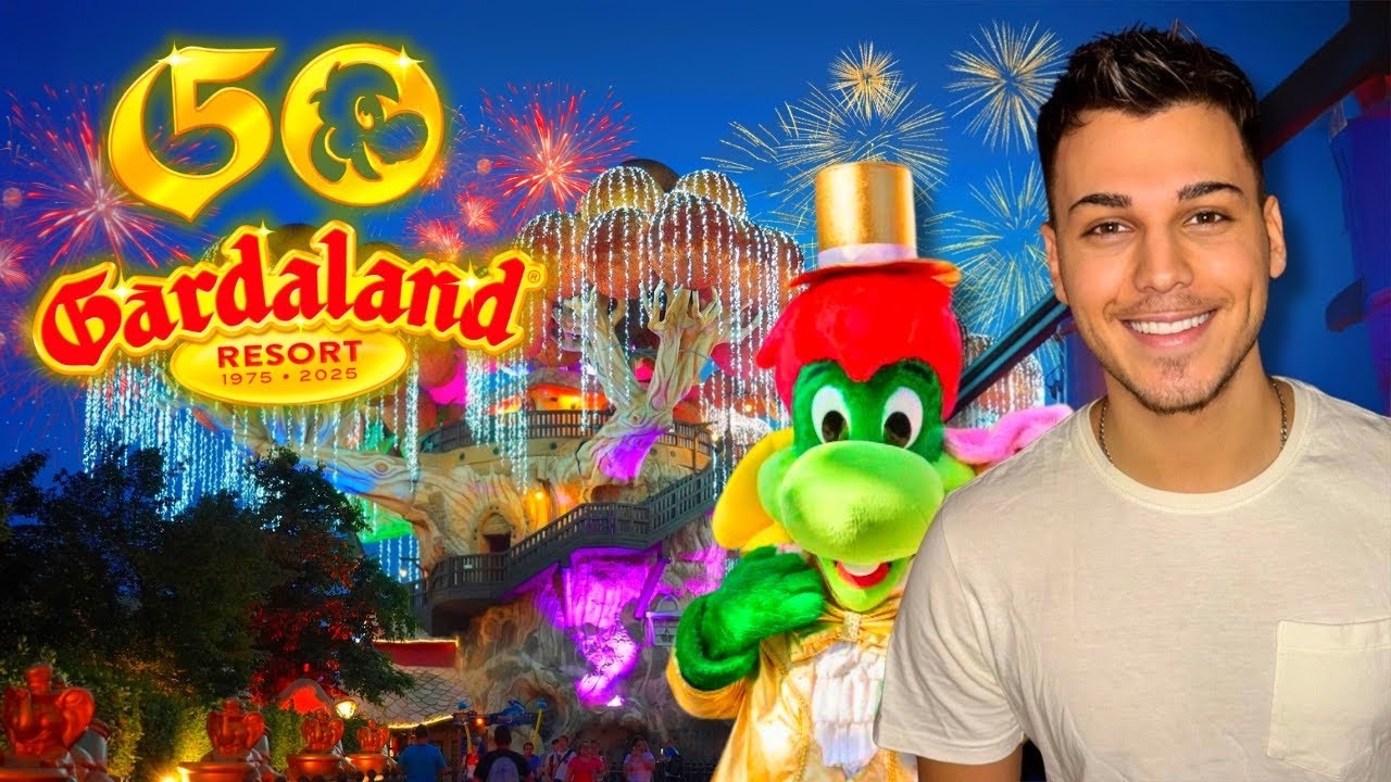 LA FESTA DEI 50 ANNI di GARDALAND 🎉