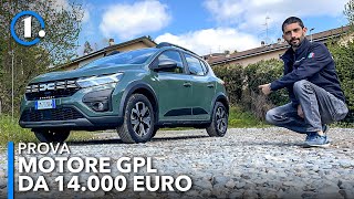Dacia SANDERO GPL, prova del MOTORE a GAS⛽️💰100 CV da 14.000 euro