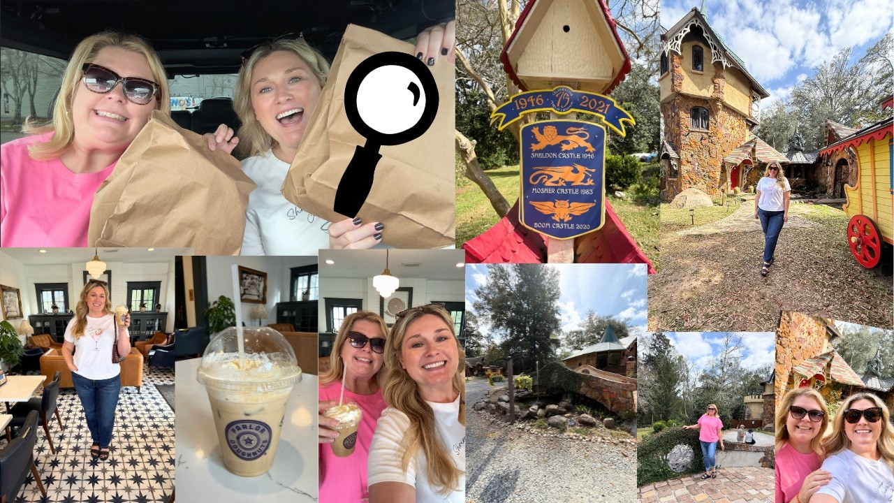 FAIRHOPE CASTLES + MYSTERY BAGS | vlog 325 #sistersaturday