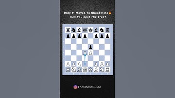 Checkmate in Just 11 Moves! 🔥Witness the power of a perfect Queen-Bishop combo that leaves no escape