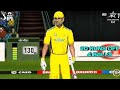 MS DHONI 20 RUNS OFF 4 BALLS AGAINST HARDIK 😲😱 | TATA IPL 2024 | REAL CRICKET 25