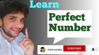 perfect number in python| vivek pandey| #python #coding #tutorial #ai