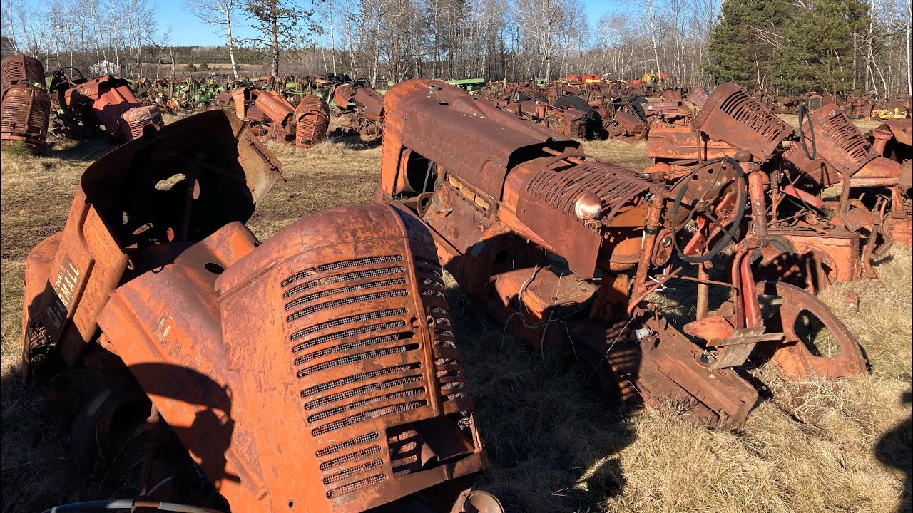 Ходячие акры тракторов со свалки! Поиск запчастей для проекта «Preparation H», выпуск №38