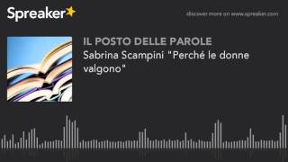 Sabrina Scampini "Perché le donne valgono"