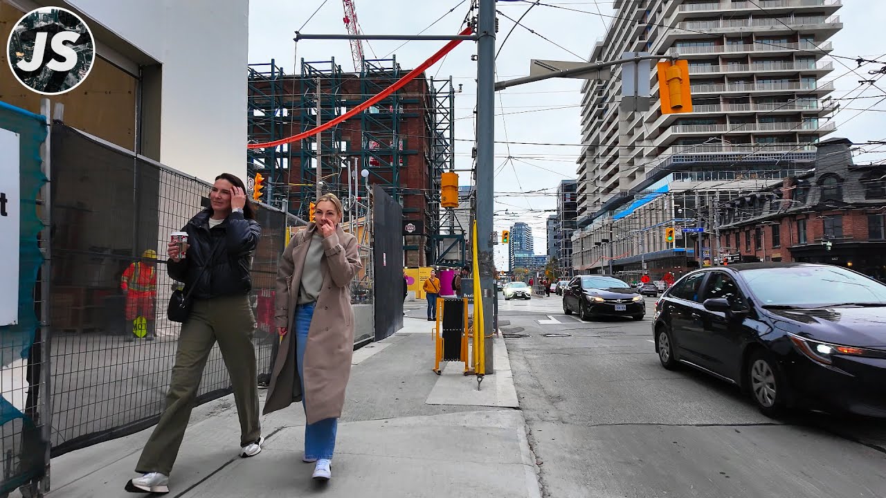Dundas & Bathurst | Downtown Toronto Sunday Walk (Nov 2024)