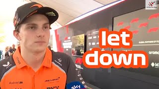 Oscar Piastri: Early to pick one of us | Post Race Interview 2025 United States GP