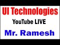 UI TECHNOLOGIES TUTORIALS BY Mr.RAMESH