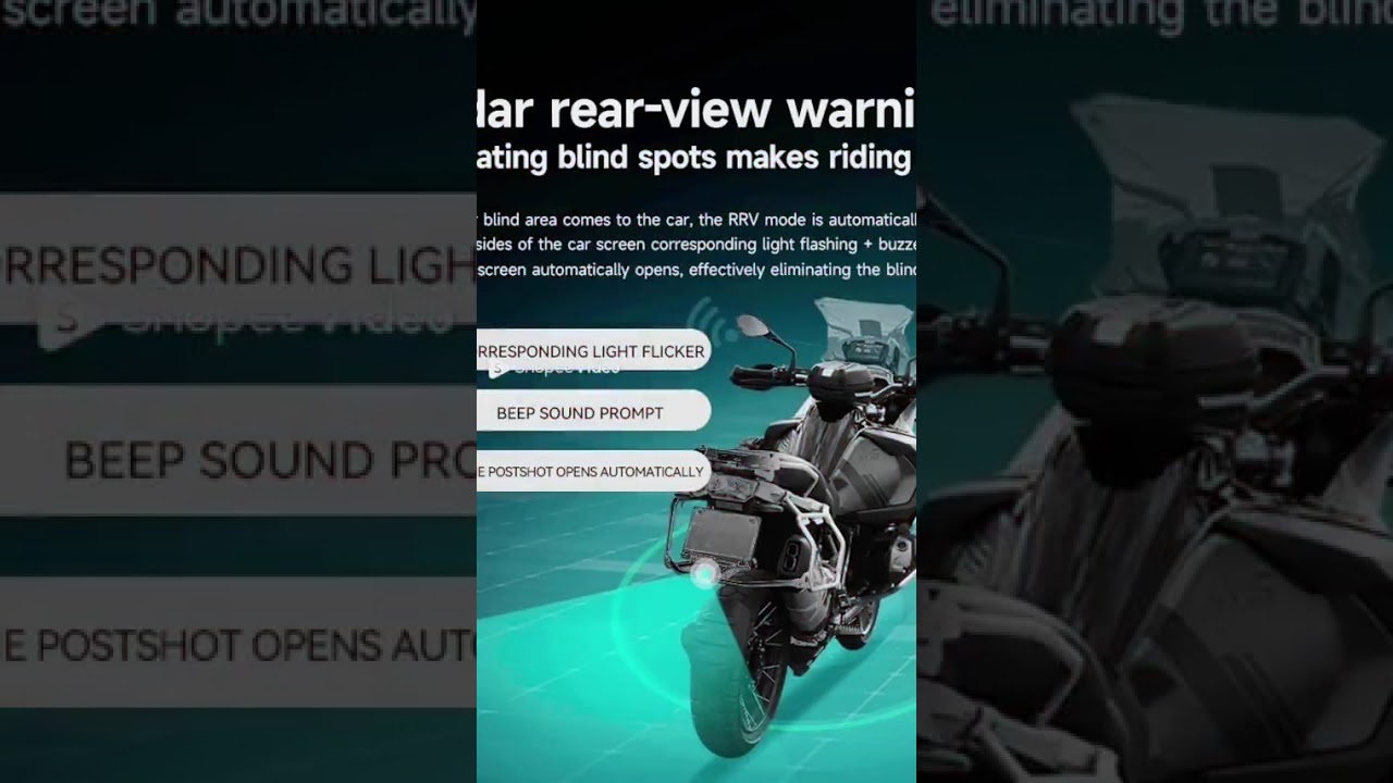 Cokima CK3 Plus Dash Camera Pathfinder MotoNav AI® -mmWave Radar Navigation System