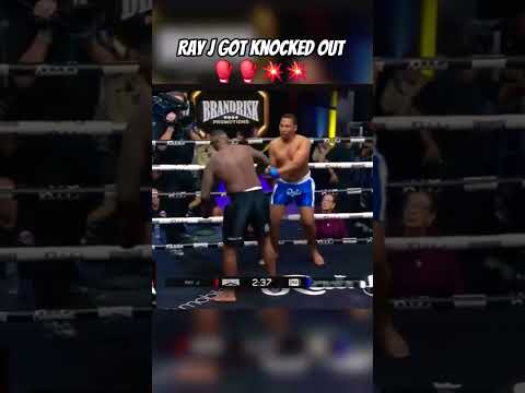 Ray J got knocked out! #Fight #internet #media #fyp #foodoe