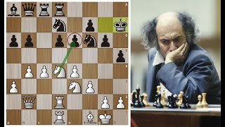 Михаил Таль: КОРОННАЯ жертва фигуры на е6! Шахматы.