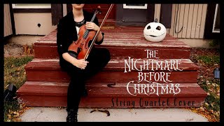 Video thumbnail of "Jack’s Lament from “The Nightmare Before Christmas” | String Quartet Cover | Sarah Insalaco Olsen"