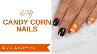 Mani Monday: Candy Corn Cuteness With @nailstorming