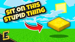 How to Craft CUSHIONS and SIT (SUPER QUICK MINECRAFT TUTORIAL)