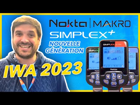 IWA 2023 : nouvelle génération de détecteurs de métaux NOKTA MAKRO Simplex+