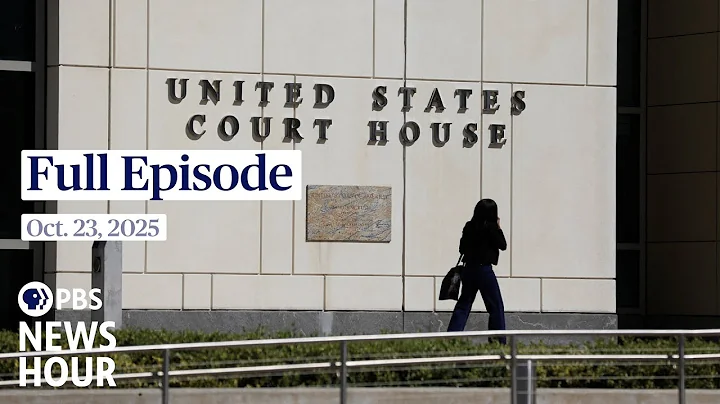 PBS News Hour live episode, Oct. 23, 2025