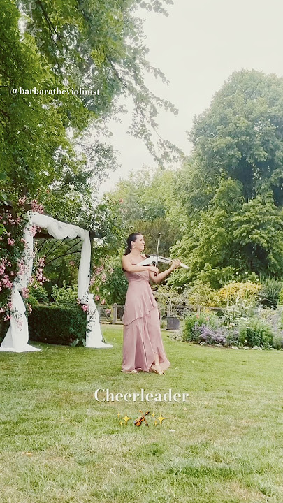 Cheerleader ✨🎻✨ Instrumental Violin Cover - Barbara The Violinist #violin #electricviolin