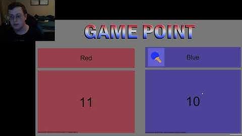 Beta Build (Table Tennis Scoreboard)