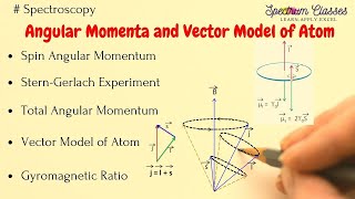 Spin Angular Momentum| Total Angular Momentum|Vector Model of Atom| Gyromagnetic ratio|Spin g factor