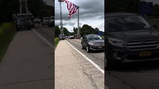 Funeral procession for Kevin Shay, Allegany County Sheriff’s Department, New York
